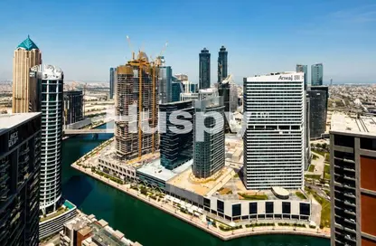 Apartment - 1 Bathroom for sale in Peninsula Four - Peninsula - Business Bay - Dubai