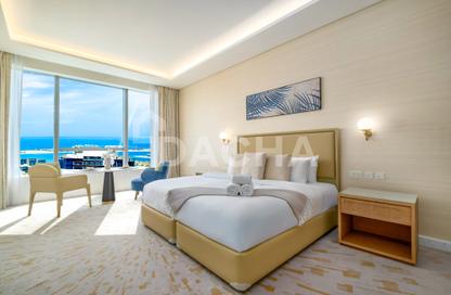 Apartment - Studio - 1 for rent in The Palm Tower - Palm Jumeirah - Dubai
