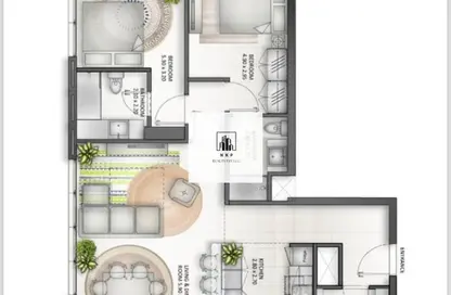 Apartment - 2 Bedrooms - 3 Bathrooms for rent in Souks Residential - Al Mamsha - Muwaileh - Sharjah