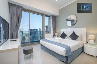 Apartment - 1 Bedroom - 2 Bathrooms for rent in Ocean Heights - Dubai Marina - Dubai