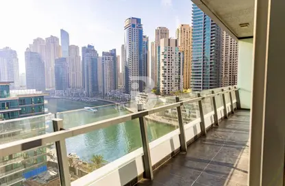 Apartment - 2 Bedrooms - 3 Bathrooms for rent in Silverene Tower A - Silverene - Dubai Marina - Dubai