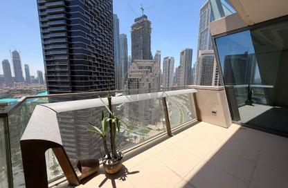 Apartment - 3 Bedrooms - 4 Bathrooms for rent in Burj Vista Tower 1 - Burj Vista - Downtown Dubai - Dubai