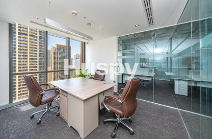 Office Space - Studio - 1 for rent in Marina Plaza - Dubai Marina - Dubai