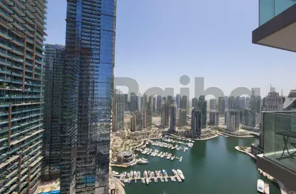 Apartment - 3 Bedrooms - 4 Bathrooms for rent in Damac Heights - Dubai Marina - Dubai