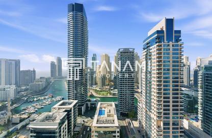 Apartment - 1 Bedroom - 2 Bathrooms for rent in Marina Living - Dubai Marina - Dubai