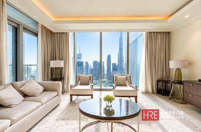 Apartment - 3 Bedrooms - 4 Bathrooms for rent in Address Fountain Views Hotel - The Address Residence Fountain Views - Downtown Dubai - Dubai