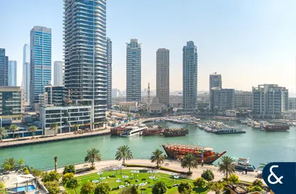 Apartment - Studio - 1 Bathroom for sale in Sparkle Tower 2 - Sparkle Towers - Dubai Marina - Dubai