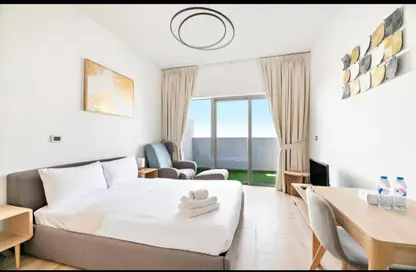 Apartment - Studio - 1 Bathroom for rent in Azizi Aura - Downtown Jebel Ali - Dubai
