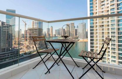 Apartment - Studio - 1 Bathroom for rent in Damac Maison Prive B - Damac Maison Prive - Business Bay - Dubai
