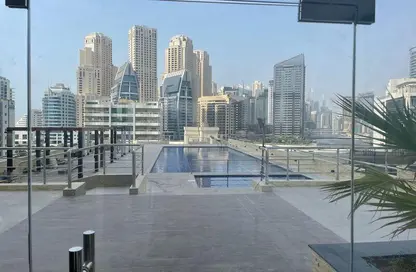 Apartment - 1 Bedroom - 2 Bathrooms for rent in DEC Tower 2 - DEC Towers - Dubai Marina - Dubai