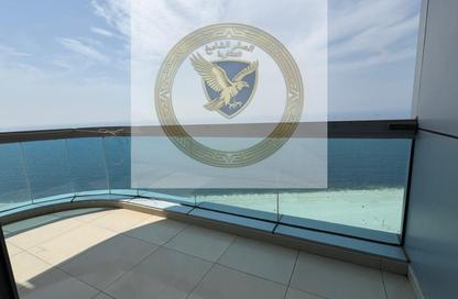Apartment - 3 Bedrooms - 4 Bathrooms for rent in Ajman Corniche Residences - Ajman Corniche Road - Ajman