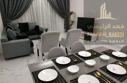 Apartment - 2 Bedrooms - 2 Bathrooms for rent in Oasis Tower - Al Rashidiya 1 - Al Rashidiya - Ajman