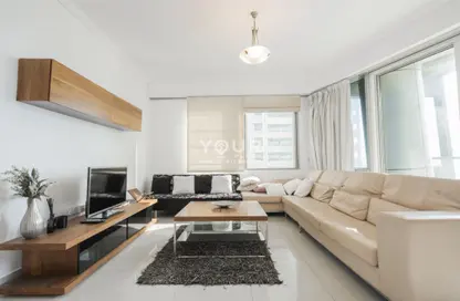 شقة - 2 غرف نوم - 3 حمامات للايجار في أوشن هايتس - دبي مارينا - دبي