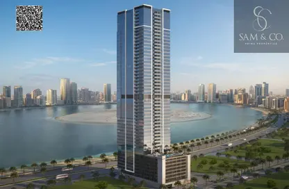 Apartment - 2 Bedrooms - 3 Bathrooms for sale in Marsa Al Arab Tower - Al Khan - Sharjah Apartment - 2 Bedrooms - 3 Bathrooms for sale in Marsa Al Arab Tower - Al Khan - Sharjah