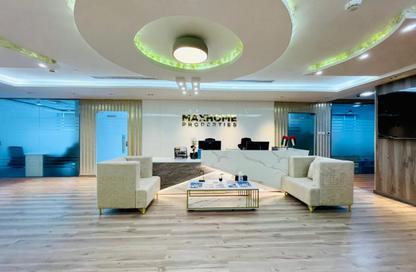 Office Space - Studio - 3 for rent in Hanging Garden Tower - Al Danah - Abu Dhabi