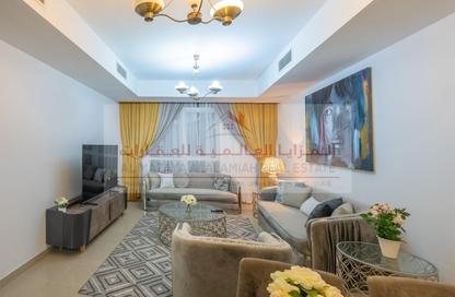 Apartment - 3 Bedrooms - 3 Bathrooms for rent in Sunset Tower - Al Mamzar - Al Mamzar - Sharjah - Sharjah