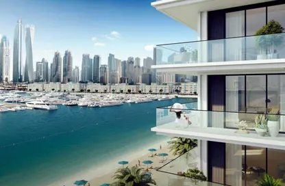Apartment - 4 Bedrooms - 6 Bathrooms for sale in Beach Mansion - EMAAR Beachfront - Dubai Harbour - Dubai
