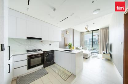 Apartment - 1 Bedroom - 2 Bathrooms for rent in Binghatti Amber - District 11 - Jumeirah Village Circle - Dubai