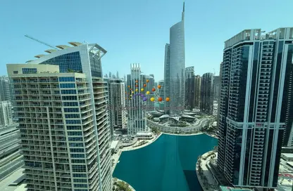 Apartment - 2 Bedrooms - 3 Bathrooms for rent in Lakeside Residence - JLT Cluster A - Jumeirah Lake Towers - Dubai
