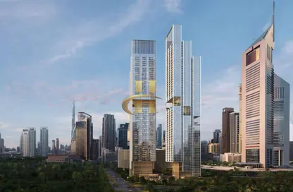 شقة - 3 غرف نوم - 4 حمامات للبيع في جميرا ريزيدنسز أبراج الإمارات - أبراج الإمارات - شارع الشيخ زايد - دبي