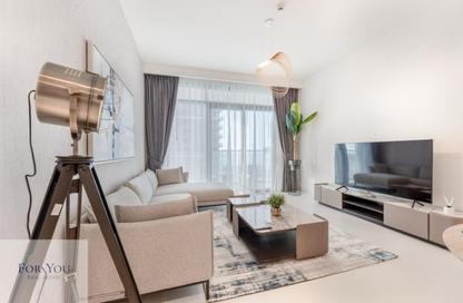 Apartment - 1 - 1 for rent in Marina Vista Tower 2 - Marina Vista - Emaar Beachfront - Dubai Harbour - Dubai