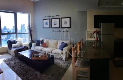 Apartment - 1 - 2 for rent in Bay Central Tower Central - Bay Central - Dubai Marina - Dubai
