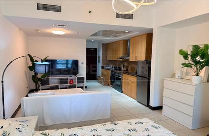 Apartment - Studio - 1 Bathroom for rent in Goldcrest Views 1 - JLT Cluster V - Jumeirah Lake Towers - Dubai
