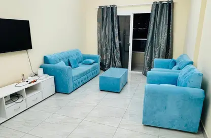 Apartment - 1 Bedroom - 2 Bathrooms for rent in Al Rashidiya Towers - Al Rashidiya - Ajman Downtown - Ajman