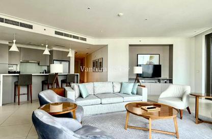 Apartment - 3 Bedrooms - 4 Bathrooms for rent in Vida Residence Downtown - Downtown Dubai - Dubai