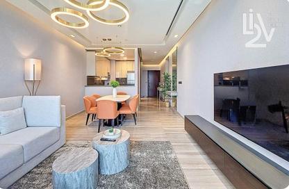 Apartment - 2 - 3 for rent in Palm View - Dubai Media City - Dubai