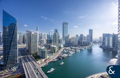 Apartment - 2 Bedrooms - 3 Bathrooms for rent in Marina Quays West - Marina Quays - Dubai Marina - Dubai