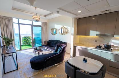 Apartment - 1 - 1 for rent in Farhad Azizi Residence - Dubai Healthcare City 2 - Al Jaddaf - Dubai
