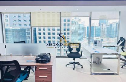 Office Space - Studio - 1 for rent in The Binary Tower - Business Bay - Dubai