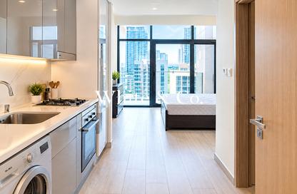 Apartment - Studio - 1 for rent in Azizi Riviera 46 - Azizi Riviera - Meydan One - Meydan - Dubai