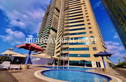 Apartment - 3 - 4 for rent in Al Sondos Tower - Al Khan Lagoon - Al Khan - Sharjah