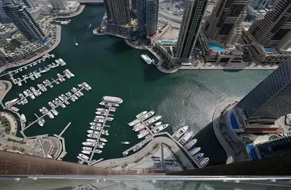 شقة - غرفة نوم - 2 حمامات للايجار في بوابة المارينا 2 - مارينا جيت - دبي مارينا - دبي