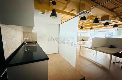 Office Space - Studio - 1 Bathroom for rent in The Binary Tower - Business Bay - Dubai