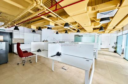 Office Space - Studio - 1 Bathroom for rent in The Binary Tower - Business Bay - Dubai