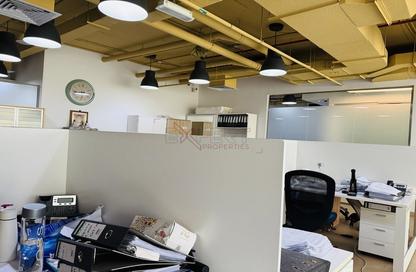 Office Space - Studio - 1 Bathroom for rent in The Binary Tower - Business Bay - Dubai