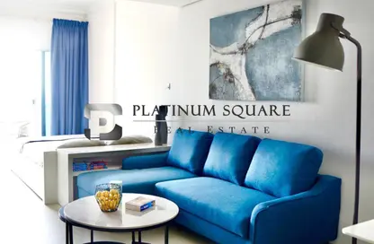 Apartment - Studio - 1 Bathroom for rent in Lake View Tower - JLT Cluster B - Jumeirah Lake Towers - Dubai