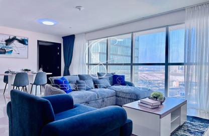 Apartment - 1 Bedroom - 2 Bathrooms for rent in RAK Tower - Marina Square - Al Reem Island - Abu Dhabi