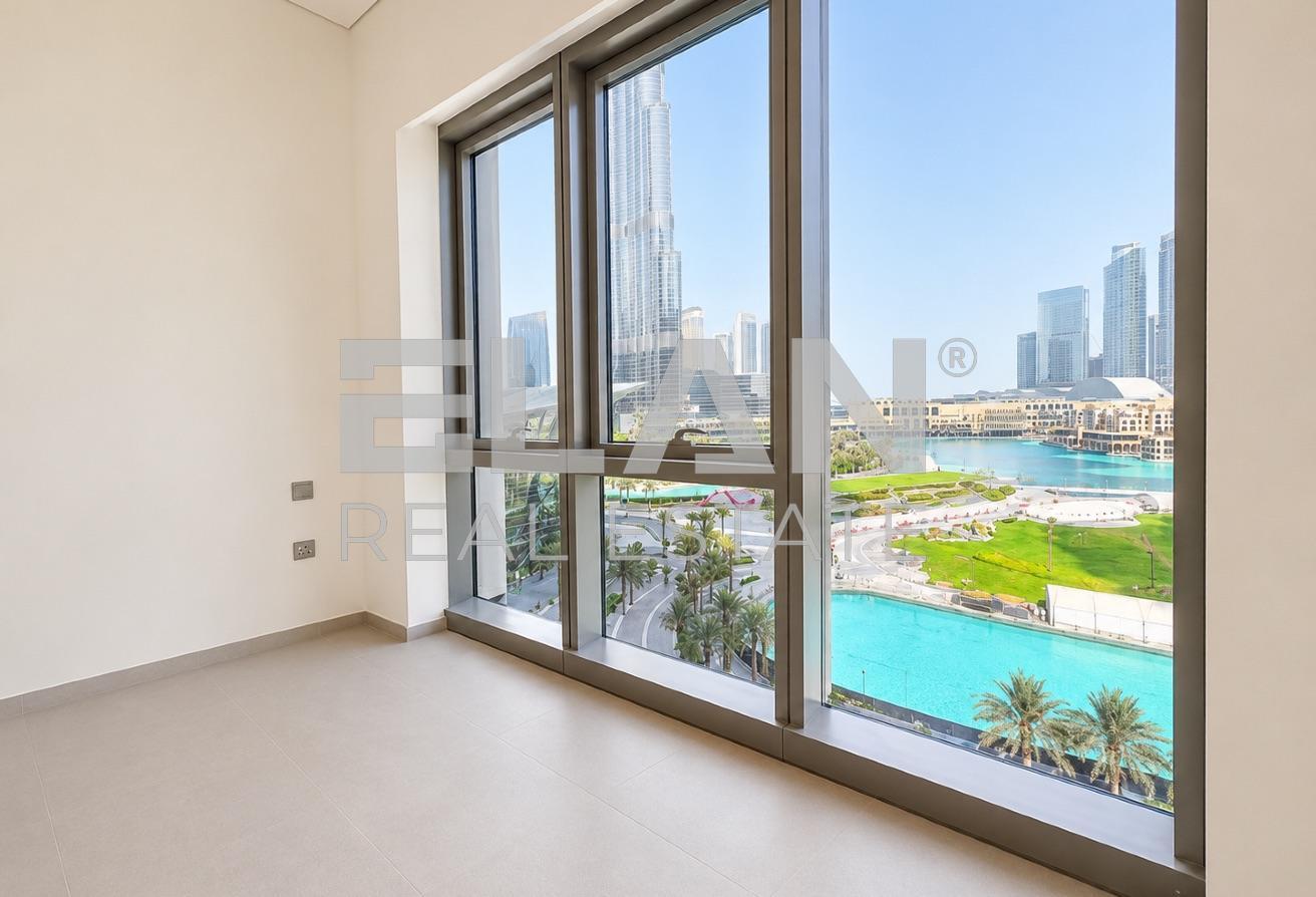 Unfurnished | Burj and Fountain Views | Bright photo 4