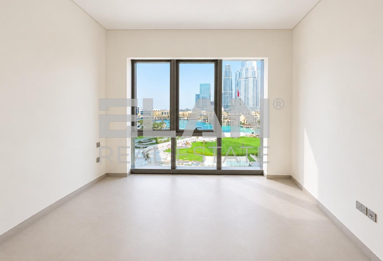 Unfurnished | Burj and Fountain Views | Bright photo 5