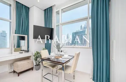 Apartment - Studio - 1 Bathroom for rent in Damac Maison Cour Jardin - Business Bay - Dubai