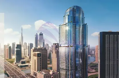 شقة - 2 غرف نوم - 3 حمامات للبيع في بناية الحبتور - مدينة الحبتور - الخليج التجاري - دبي