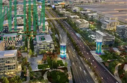 Apartment - 1 Bedroom - 2 Bathrooms for sale in Greenfield Living - Residential District - Dubai South (Dubai World Central) - Dubai