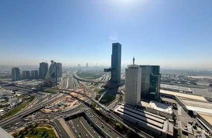 Apartment - 2 - 2 for rent in Duja Tower - Sheikh Zayed Road - Dubai