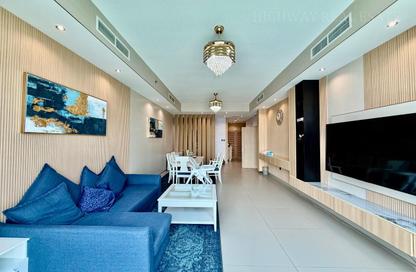 Apartment - 2 Bedrooms - 3 Bathrooms for rent in La Plage Tower - Al Mamzar - Sharjah - Sharjah