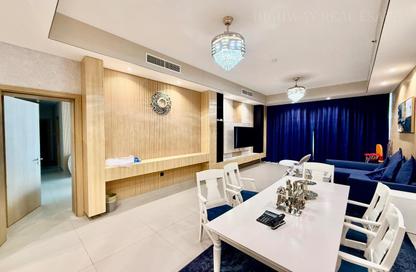 Apartment - 2 Bedrooms - 3 Bathrooms for rent in La Plage Tower - Al Mamzar - Sharjah - Sharjah