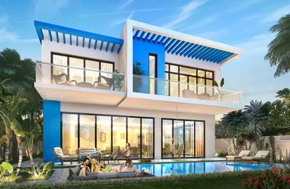 Townhouse - 4 Bedrooms - 5 Bathrooms for sale in Santorini - Damac Lagoons - Dubai Townhouse - 4 Bedrooms - 5 Bathrooms for sale in Santorini - Damac Lagoons - Dubai